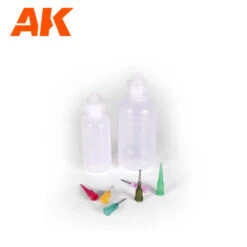 PRECISION DISPENSERS (6cannulas & 2 Bottles) - AK -Wargame Spirit Boutique precision dispensers 6cannulas 2 bottles ak 1