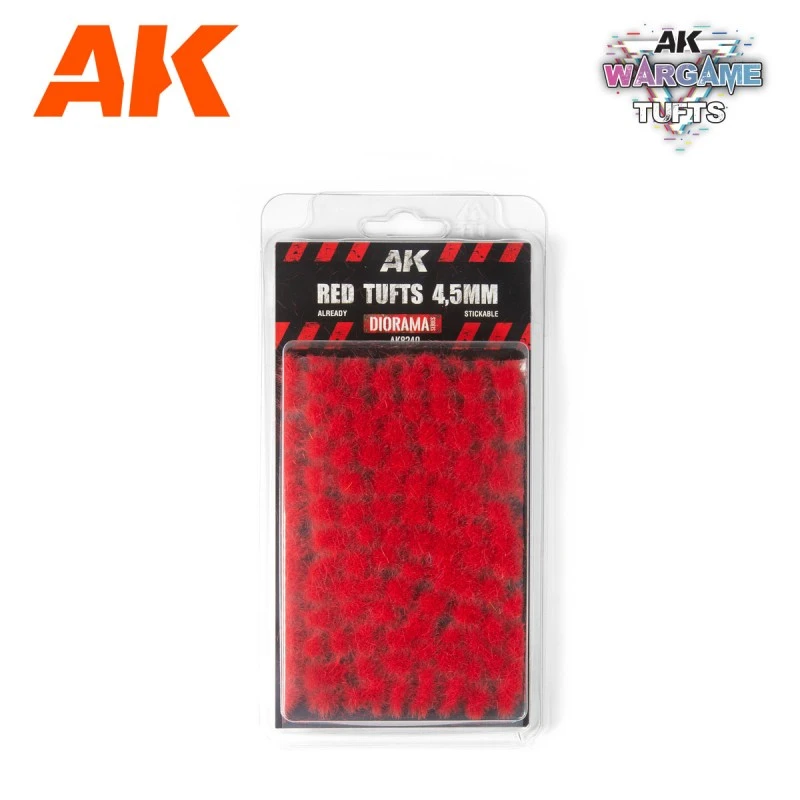 RED WARGAME TUFTS RED WARGAME TUFTS - AK 1 RED WARGAME TUFTS RED WARGAME TUFTS - AK