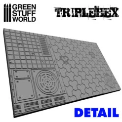 Rouleaux Texturés - HEXAGONES TRIPLE -Wargame Spirit Boutique rouleaux textures ancestral recall 1