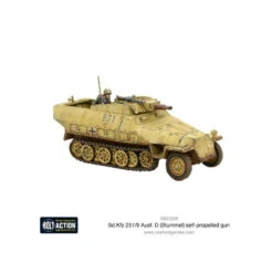 Sd.Kfz 251/9 Ausf D (Stummel) Half Track -Wargame Spirit Boutique sdkfz 251 9 ausf d stummel half track 1