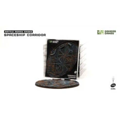 Spaceship Corridor Bases Oval 170mm (x1) -Wargame Spirit Boutique spaceship corridor bases oval 170mm x1 2