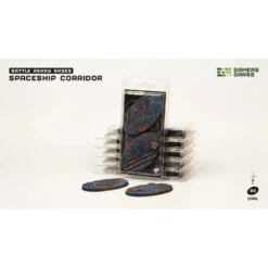 Spaceship Corridor Bases Oval 90mm (x2) -Wargame Spirit Boutique spaceship corridor bases oval 90mm x2 2