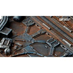 Spaceship Corridor Bases Round 100mm (x1) -Wargame Spirit Boutique spaceship corridor bases round 100mm x1 4