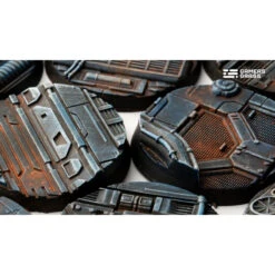 Spaceship Corridor Bases Round 40mm (x5) -Wargame Spirit Boutique spaceship corridor bases round 40mm x5 3