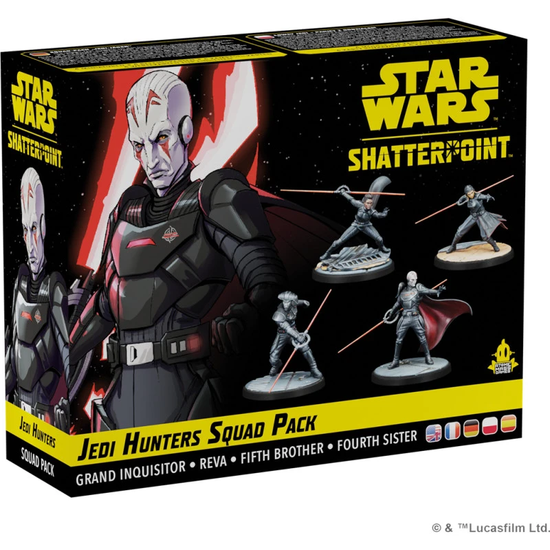 SW SHATTERPOINT : CHASSEURS DE JEDI SET D’ESCOUADE 1 SW SHATTERPOINT : CHASSEURS DE JEDI SET D’ESCOUADE