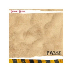 TAPIS DE JEU NÉOPRÈNE DESERT DUNE 3x3' (92x92cm) -Wargame Spirit Boutique tapis neoprene desert dune 3x3 3