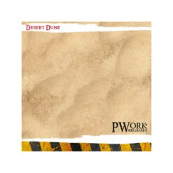 TAPIS DE JEU NÉOPRÈNE DESERT DUNE 3x3' (92x92cm) -Wargame Spirit Boutique tapis neoprene desert dune 3x3 4
