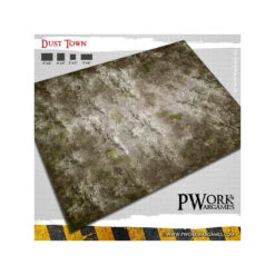 TAPIS DE JEU NÉOPRÈNE DUST TOWN 3x3' (92x92cm)