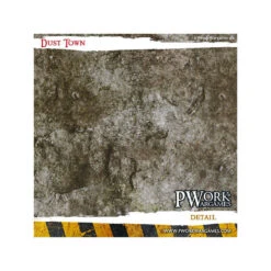 TAPIS DE JEU NÉOPRÈNE DUST TOWN 3x3' (92x92cm) -Wargame Spirit Boutique tapis neoprene dust town 3x3 4
