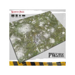 TAPIS DE JEU NÉOPRÈNE NORTH PASS 3x3' (92x92cm)