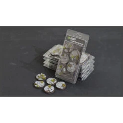 Temple Bases Round 40mm (x5) -Wargame Spirit Boutique temple bases round 40mm x5 1