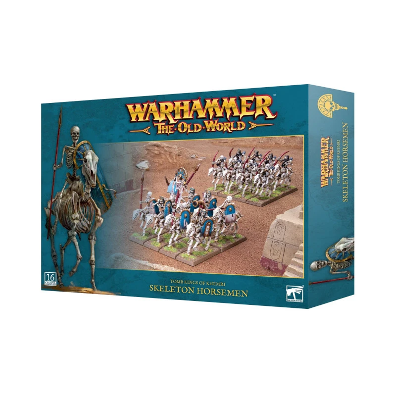 TOMB KINGS OF KHEMRI: SKELETON HORSEMEN / Cavaliers Squelettes/Archers Squelettes à Cheval Des Rois Des Tombes 1 TOMB KINGS OF KHEMRI: SKELETON HORSEMEN / Cavaliers Squelettes/Archers Squelettes à Cheval Des Rois Des Tombes