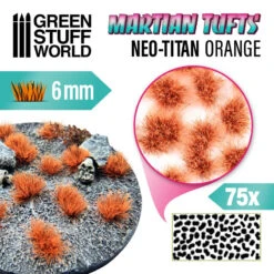 Touffes D'herbe Martienne - NEO-TITAN ORANGE