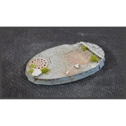 Urban Warfare Bases Oval 60mm (x4) -Wargame Spirit Boutique urban warfare bases oval 60mm x4 2