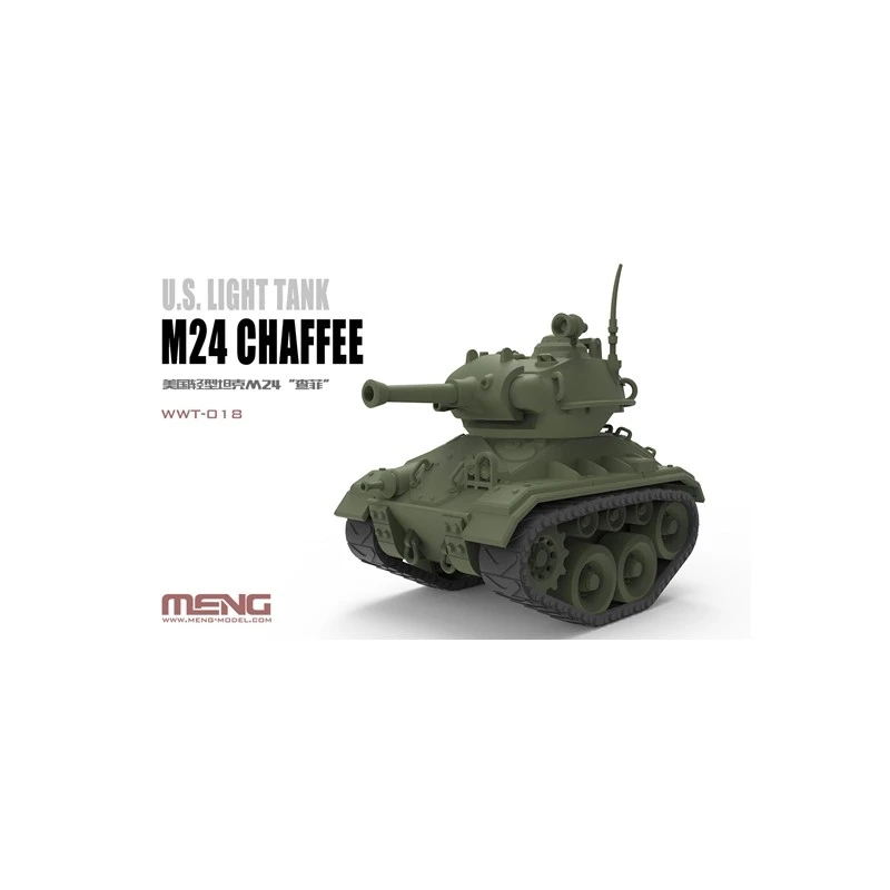U.S. Light Tank M24 Chaffee (Cartoon Model) 2 U.S. Light Tank M24 Chaffee (Cartoon Model) – Image 2