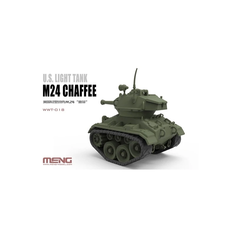 U.S. Light Tank M24 Chaffee (Cartoon Model) 3 U.S. Light Tank M24 Chaffee (Cartoon Model) – Image 3