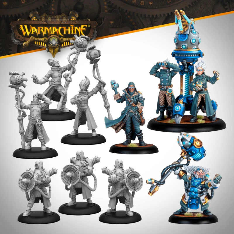 Warmachine - Cygnar Storm Forge Cadre 1 Warmachine - Cygnar Storm Forge Cadre