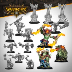 Warmachine - Southern Kriels Fire Tongue Warriors Cadre